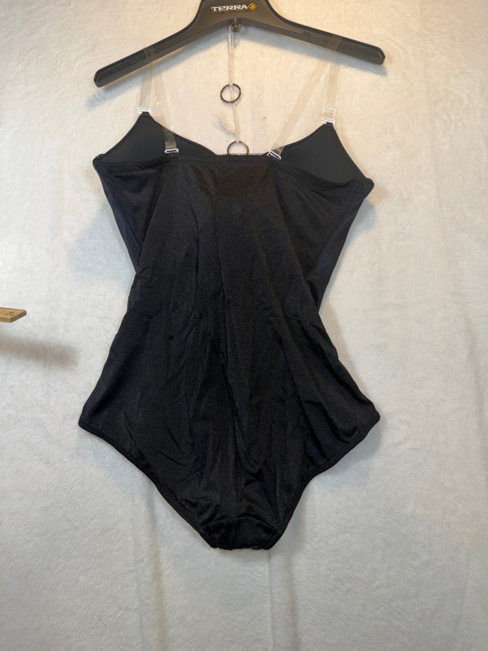 Body by Max Shapewear Bodysuit Womens Size 16 / 38C Coquette Satin Sexy - Picture 7 of 7
